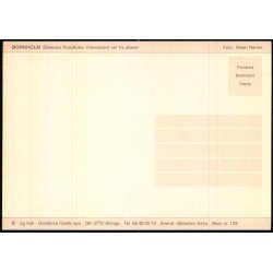 Bornholm - sterlars Rundkirke - Kirkeskibet set fra Alteret - Gornitzka tryk. 129 - Ubrugt