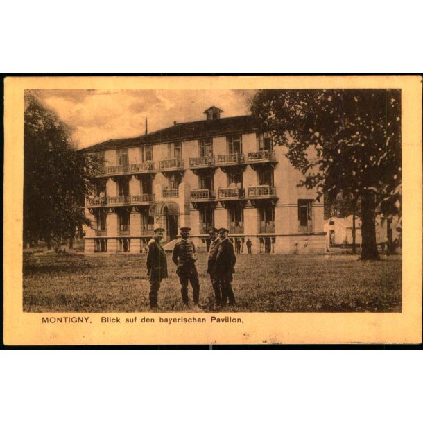 Montigny - Blick auf den bayerischen Pavillon - Klett 19 - Brugt