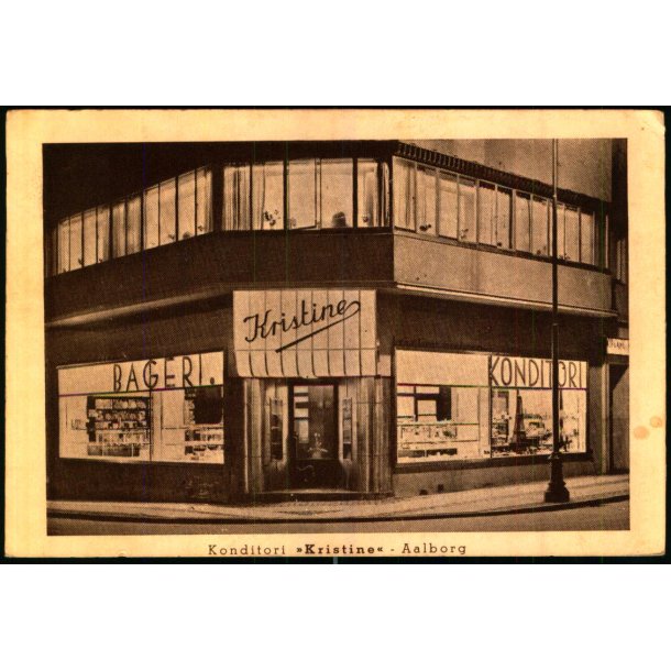 Konditori "Kristine" - Aalborg - u/n - Brugt