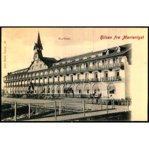 Hilsen fra Marienlyst - Kurhuset - J.M. 186 - Ubrugt