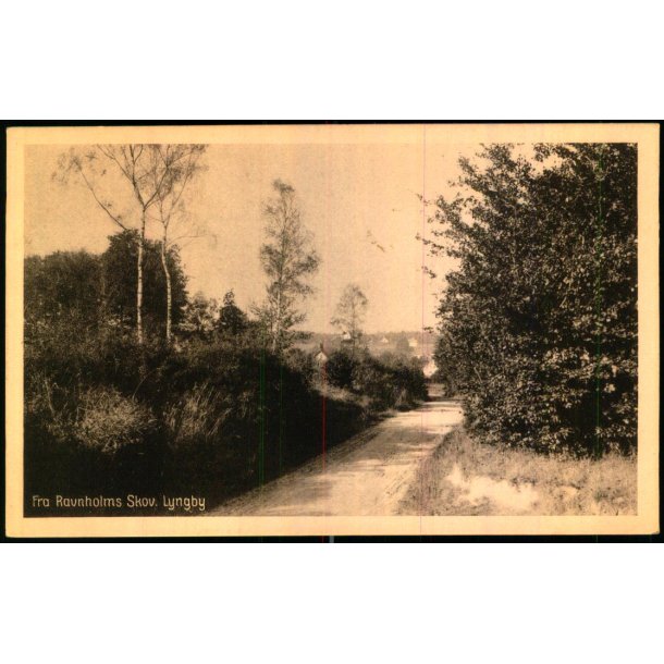 Fra Ravnholms Skov - Lyngby - Henriksen Bogh. 54542 - Ubrugt - Har v�ret kl�bet op !