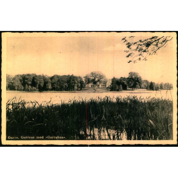 Gurre - Gurres med Gurrehus - L. Hansen 4681 - Brugt