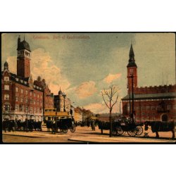 Kbenhavn -  Parti af Raadhuspladsen - K. 691