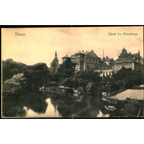 Odense - Udsigt fra Albanibroen - Peter Alsterup 553 - Brugt