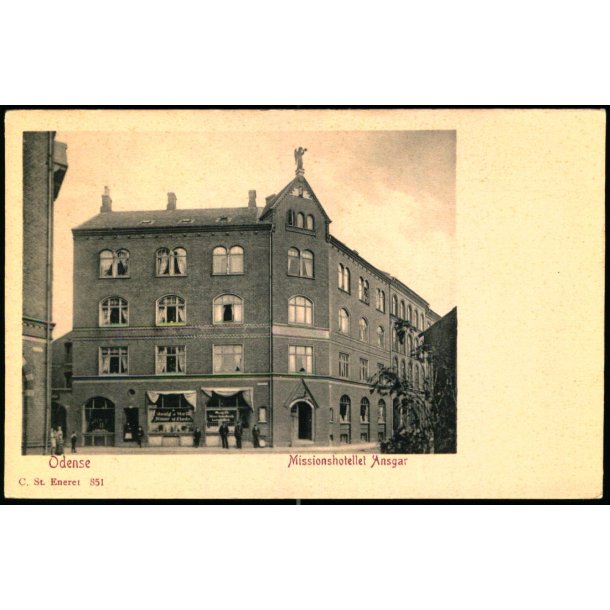 Odense - Missionshotellet "Ansgar" - C. St. 851 - Ubrugt
