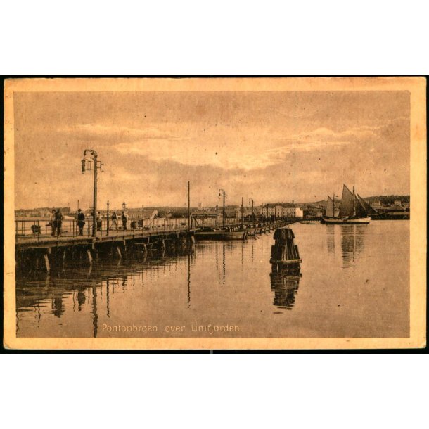 Pontonbroen over Limfjorden - Stender 28224 - brugt