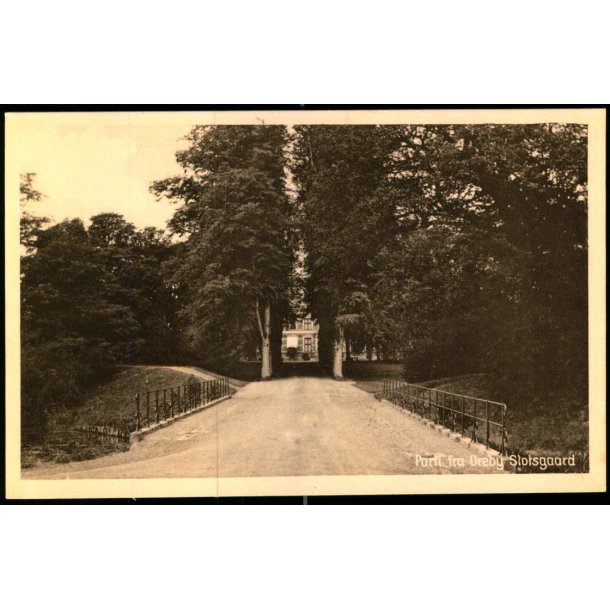 Parti fra Oreby Slotsgaard - Thaarning Steffensens Bogh. 55934 - Ubrugt
