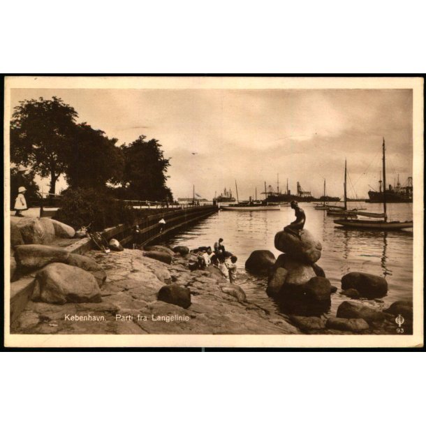 K�benhavn - Parti fra Langelinie - Chr. Olsen 93