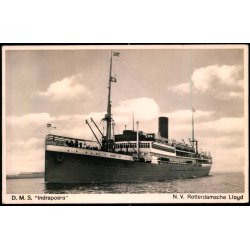 D.M.S. "INDRAPOERA" - N.V. Totterdamsche Lloyd - u/n - Ubrugt 