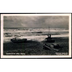 Vesterhavet efter Storm - Fotokort Bollerups Bogh. u/n - Brugt