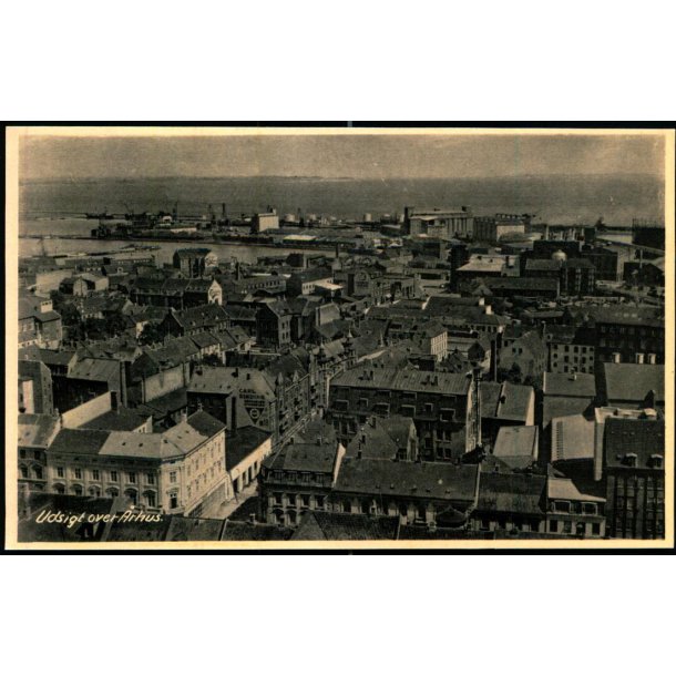 Udsigt over Aarhus - Stender A. 669 - Ubrugt