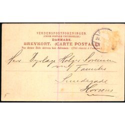 Randers - Raadhustorvet med Niels Ebbesens Statue - C. St. 730 - Brugt