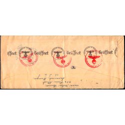 Luftpost - Censurbrev fra U.S.A.  til Kbenhavn - 19 - 7 - 1941