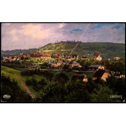 Feldpost - K.Wurstt.    2 -5 -18 - Til  Heidelberg - Billedside : Leonberg