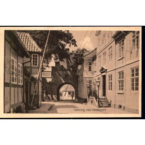 Faaborg - Ved Vesterport - Ole Bagers Bogh. 61443 - Brugt