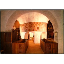 Bornholm - sterlars Rundkirke - Kirkeskibet set fra Alteret - Gornitzka tryk. u/n - Ubrugt