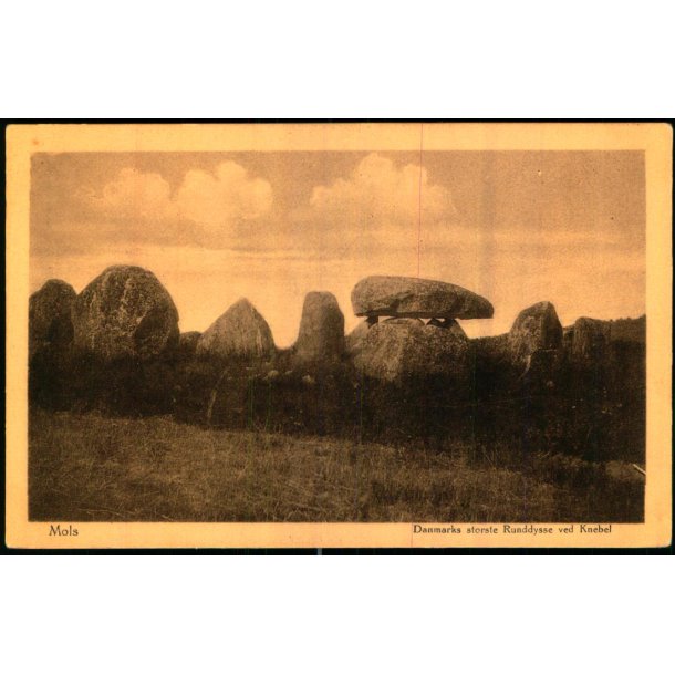 Mols - Danmarks strste Runddysse ved Knebel - J.J.N. 11806 - Ubrugt