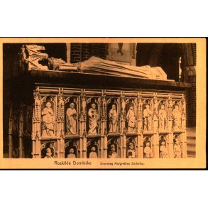Roskilde Domkirke - Dron. Margrethes Sarkofag - Bruuns 29838 - Ubrugt