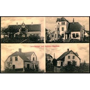 L�rerboliger ved Hadsten H�jskole - C.E. Christensen 29687 - Ubrugt