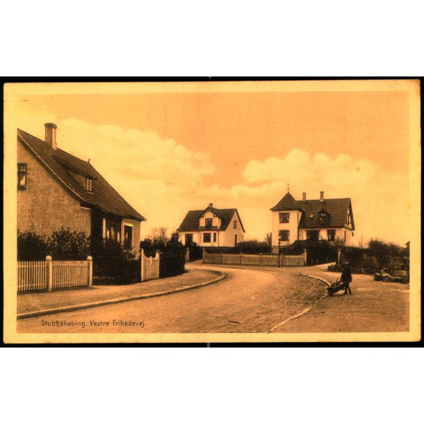 Stubbek�bing - Vestre Frihedsvej - Niels Bruns Forlag 38544 - Ubrugt