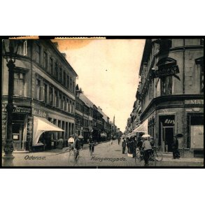 Odense - Kongensgade - Flensborg Magasinet ved Knud M�ller 6542 - Brugt