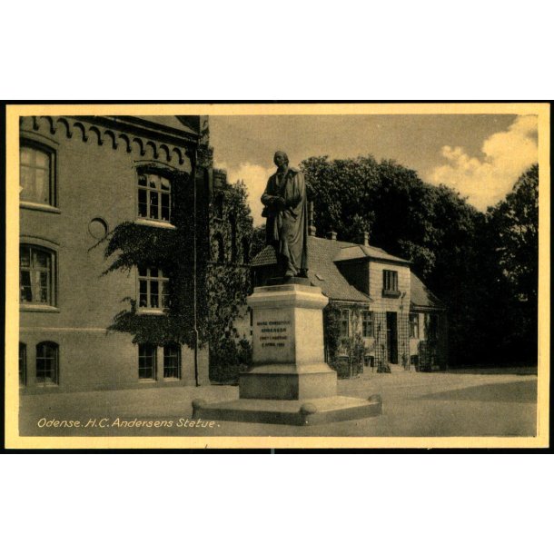 Odense - H.C. Andersens Statue - Rudolf Olsen 690 - Ubrugt