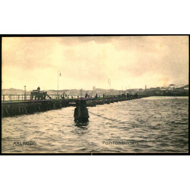 Aalborg - Pontonbroen - C. St. 619 - Ubrugt