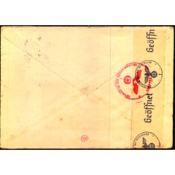 Luftpost  Censurbrev fra Tyskland  17 - 3 - 41 - Til Danmark