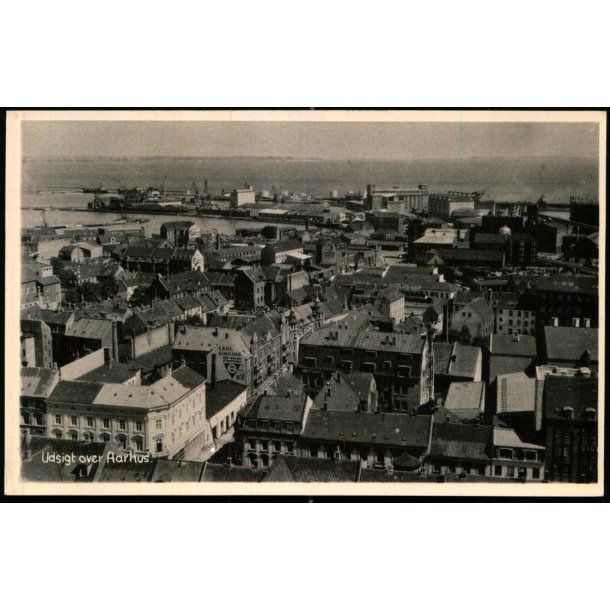 Udsigt over Aarhus - Stender A. 669 - Ubrugt