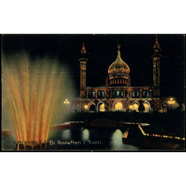 Kbenhavn - En Festaften i Tivoli - Stender 6071
