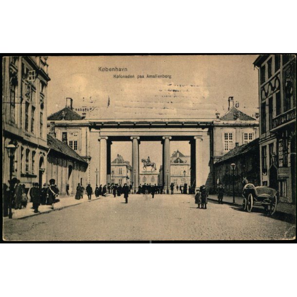 K�benhavn - Kolonaden paa Amalienborg - Sk.B. &amp; Kf. 1468