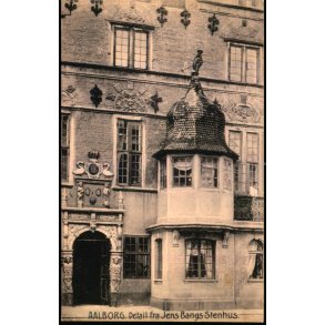 Aalborg - Detall fra Jens Bangs Stenhus - Stender 2783 - Ubrugt