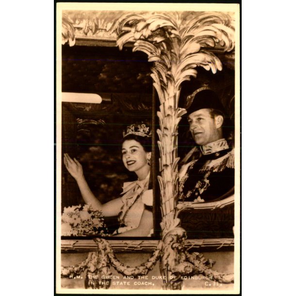 Dronning Elizabeth II - Prins Philip - Ubrugt