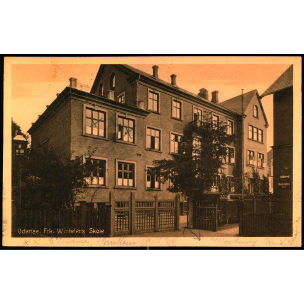 Odense - Frk. Wintelers Skole - Stender 30088 - Brugt