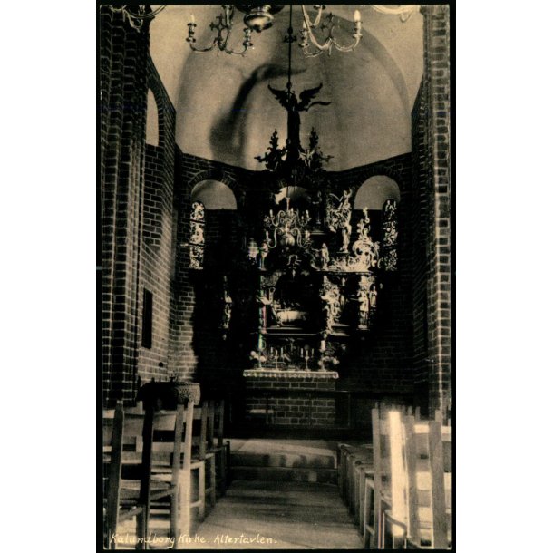 Kalundborg Kirke - Altertavlen - Asveda Papir 17800 - Ubrugt