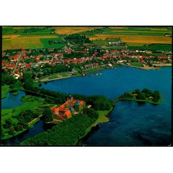 Luftfoto - Nysted med Aalholm Slot - Stender 49 309/1 - Brugt