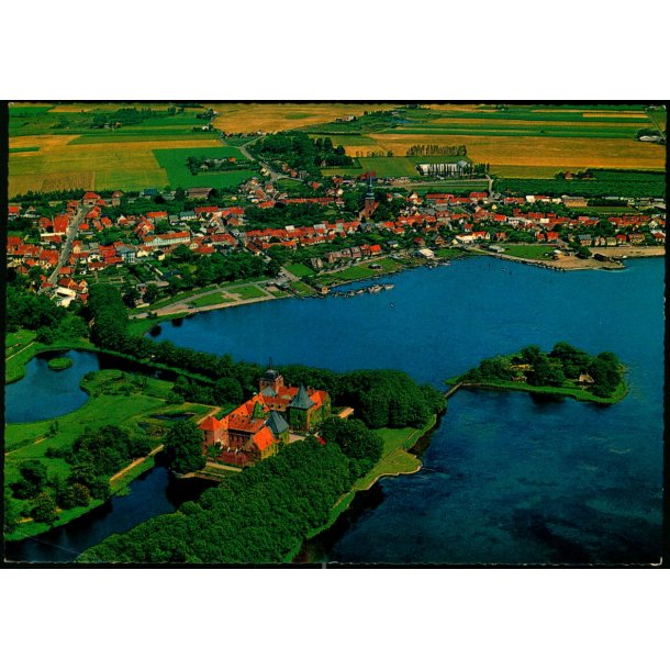 Luftfoto - Nysted med Aalholm Slot - Stender 49 309/1 - Brugt