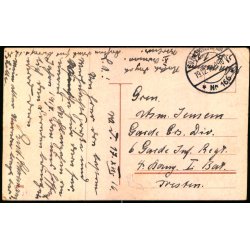 Feldpost - K.D. Feldpostexp.   19 -12 -16 - Til  Dresten - Billedside : Weinachtsgrbe