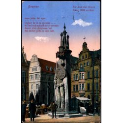 Feldpost - Bremen 31 - 12 -15 - Grammby - Nordschleswig  - Billedside : Bremen
