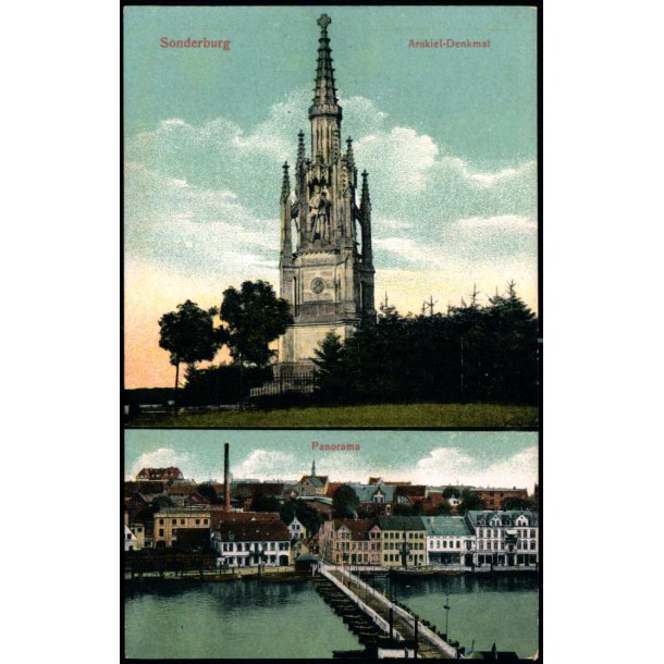 Sonderburg - Arnkiel-Denkmal - rex 45773 - Ubrugt