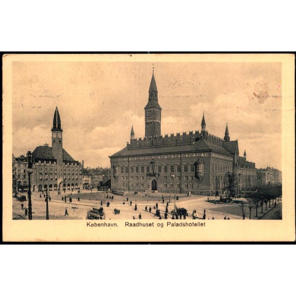 Kbenhavn - Raadhuset og Paladshotellet - A.C. Illum 107
