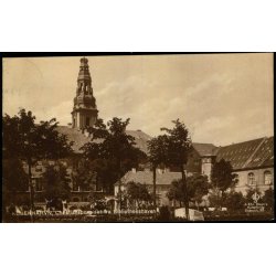 K�benhavn - Christiansborg set fra Bibliotekshaven - Chr. Olsen 189