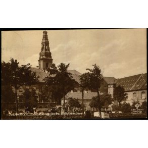 K�benhavn - Christiansborg set fra Bibliotekshaven - Chr. Olsen 189