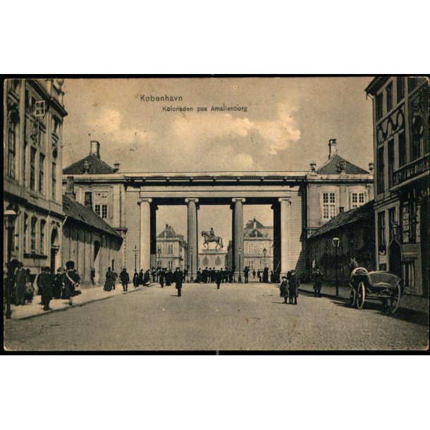 K�benhavn - Kolonaden paa Amalienborg - Sk.B. &amp; Kf. 1468