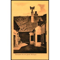 Gadeparti fra det gamle Helsing�r - E. Str�mberg 210989 - Ubrugt