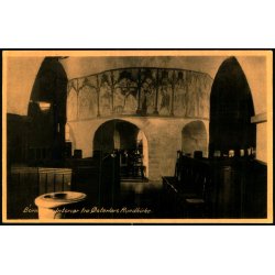 Bornholm - Interir fra sterlars Rundkirke - Colbergs Bogh. 1200 - Ubrugt 