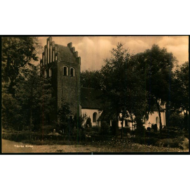 Tibirke Kirke - Fotokort Rudolf Olsen 2 - Brugt