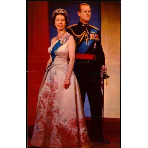 Dronning Elizabeth II - Prins Philip - Ubrugt