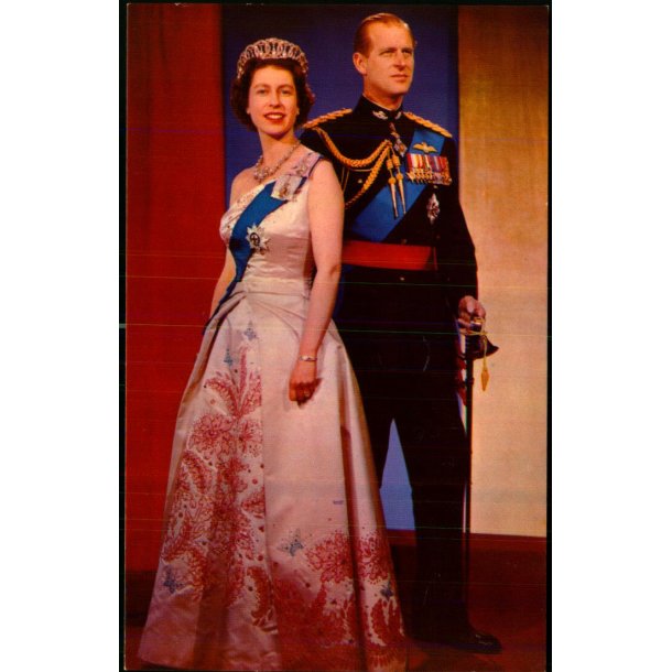 Dronning Elizabeth II - Prins Philip - Ubrugt