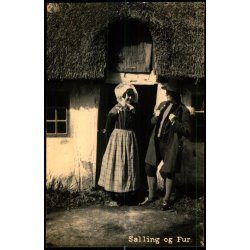 Danske Folkedansere i Frilandsmuseet - Salling og Fur - Folkedansere u/n - Ubrugt 